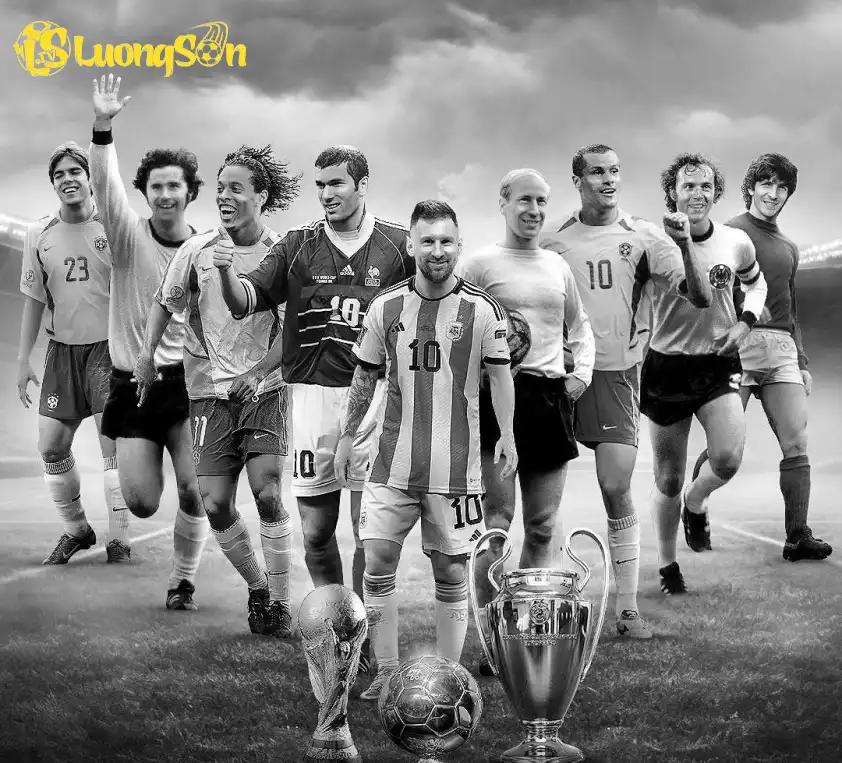 Những cầu thủ trước Dembele đã có đủ 3 danh hiệu World Cup, Quả bóng Vàng và Champions League (Ảnh: Ký ức World Cup). Những cầu thủ trước Dembele đã có đủ 3 danh hiệu World Cup, Quả bóng Vàng và Champions League