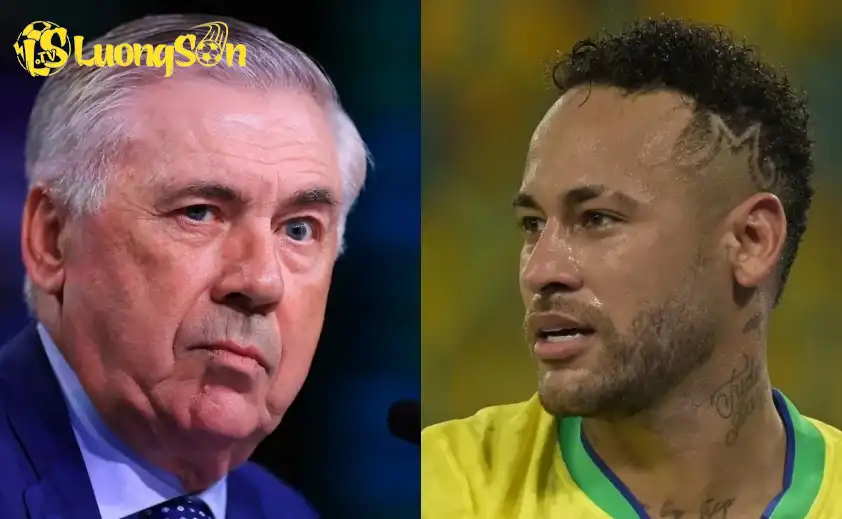 HLV Ancelotti đã nói thẳng lý do loại Neymar khỏi ĐT Brazil (Ảnh: GOAL). HLV Ancelotti đã nói thẳng lý do loại Neymar khỏi ĐT Brazil (Ảnh: GOAL).