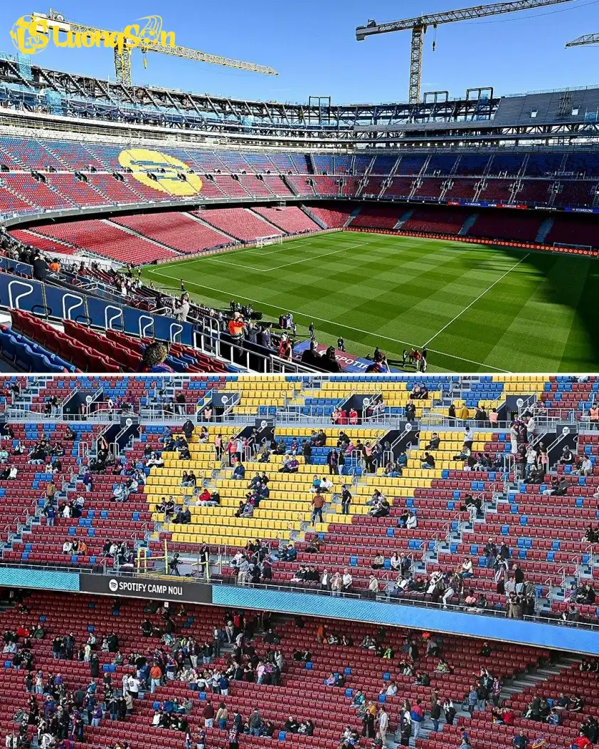 Sân Camp Nou đã chính thức quay trở lại hoạt động và đang là SVĐ lớn nhất châu Âu Sân Camp Nou đã chính thức quay trở lại hoạt động và đang là SVĐ lớn nhất châu Âu
